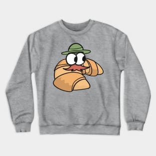 Cute croissant Crewneck Sweatshirt